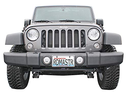 Direct Connect Roadmaster 521448-5 Base Plates Compatible with 2010-2017 Wrangler JK Models and 2018 JK Models of Sport, Sport S, Sahara and Rubicon with Plastic Skid Plate