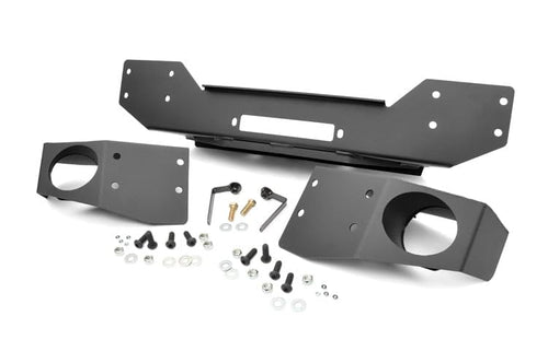 Rough Country Hybrid Stubby Front Bumper for 2007-2018 Jeep Wrangler JK - 1062