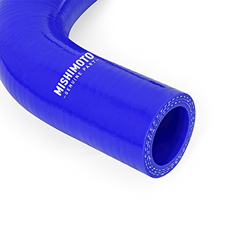 Mishimoto Silicone Radiator Hose Kit MMHOSE-F2D-05EBL, Compatible with Ford Powerstroke 6.0L, 2005-2007, Blue
