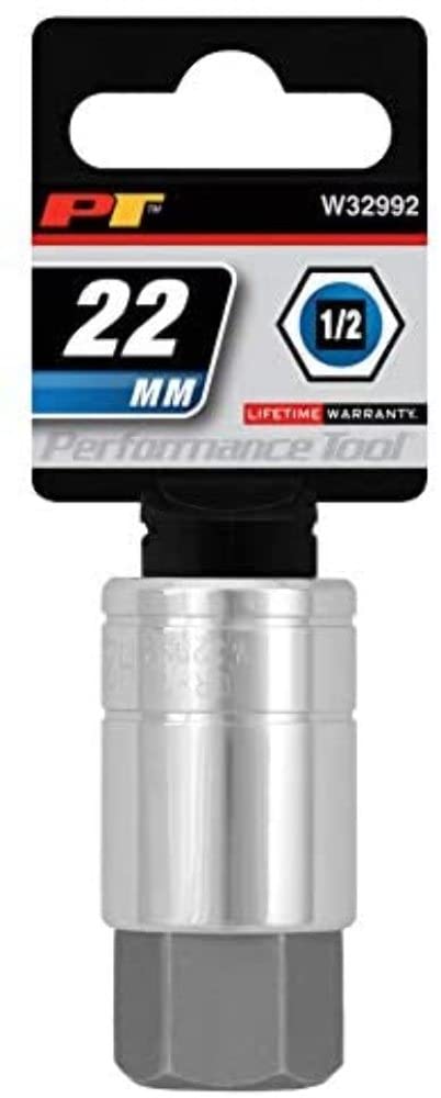 22mm Hex Bit Socket Performance Tool W32992 1/2 Drive, 1 Pack