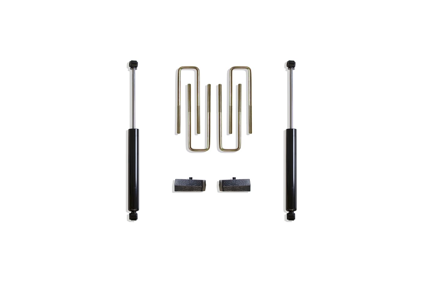 Body Lift Kit Maxtrac Suspension 905320 and Component (2In Blocks, U-Bolts, Maxtrac Shocks 2650Ll)