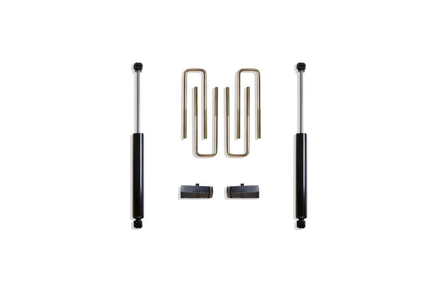 Body Lift Kit Maxtrac Suspension 905320 and Component (2In Blocks, U-Bolts, Maxtrac Shocks 2650Ll)