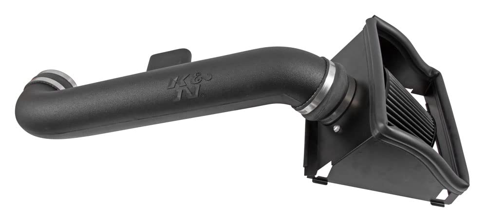 Cold Air Intake System K&N: Dry-Flow Air Filter, Increase Performance & Towing: Compatible with 2015-2020 Ford: F150, 30-2591
