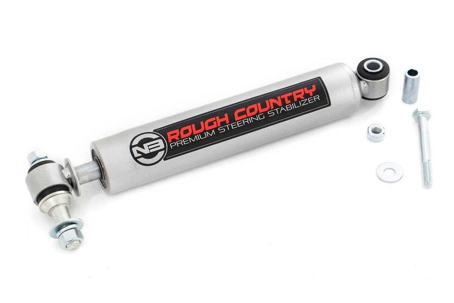 Rough Country Steering Stabilizer N3 for Jeep TJ, YJ, XJ, ZJ & GM - 8731730