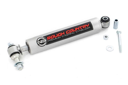 Rough Country Steering Stabilizer N3 for Jeep TJ, YJ, XJ, ZJ & GM - 8731730