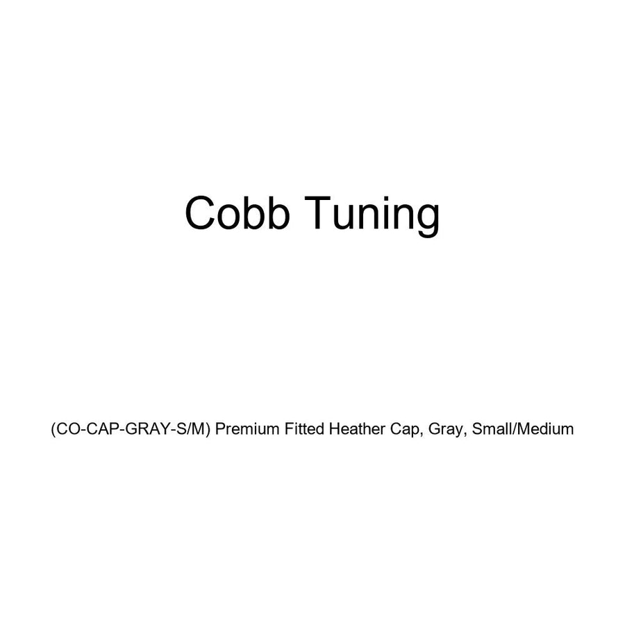 Premium Fitted Heather Cap, Gray, Small/Medium Cobb Tuning (CO-Cap-Gray-S/M