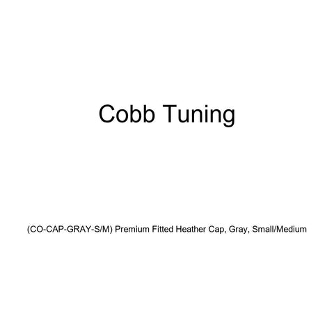 Premium Fitted Heather Cap, Gray, Small/Medium Cobb Tuning (CO-Cap-Gray-S/M