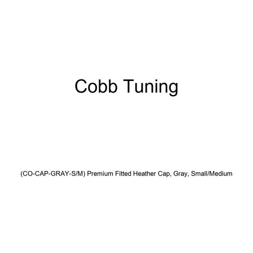 Premium Fitted Heather Cap, Gray, Small/Medium Cobb Tuning (CO-Cap-Gray-S/M