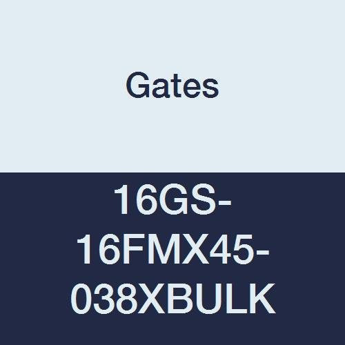 GlobalSpiral Series Couplings Gates 16GS-16FMX45-038XBULK, Female MegaSeal Swivel, 45 Degree Bent Tube, 1" ID (Pack of 25)