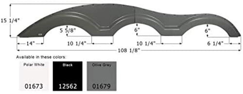 Fender Skirt ICON, Triple, Keystone, FS1000, Black, RH