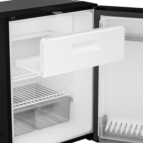 Dometic NRX80E, Refrigerator/Freezer Compressor, Economy, DC Only, 80 Liter, Black Door, Ships without Frame