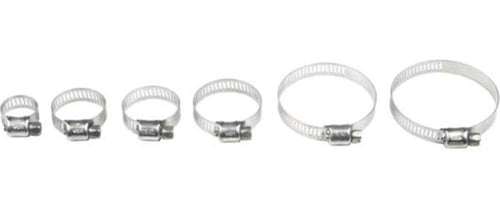 Helix Stainless Steel 14-0065 Hose Clamps 26-51Mm 10/Pk