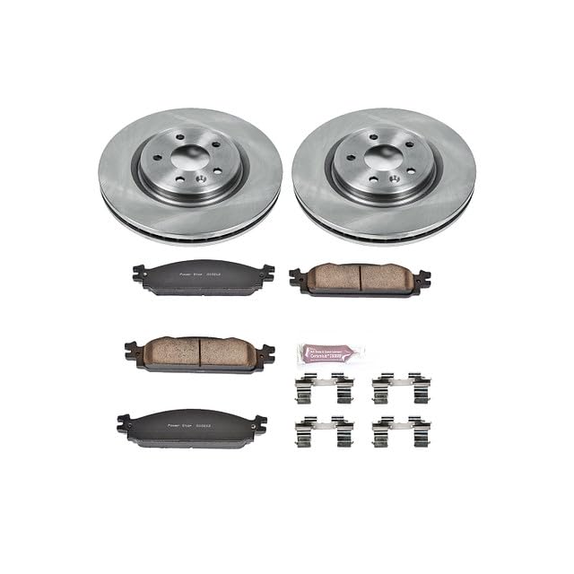 Power Stop Autospecialty KOE5509 Front Replacement Brake Kit-OE Brake Rotors & Ceramic Brake Pads