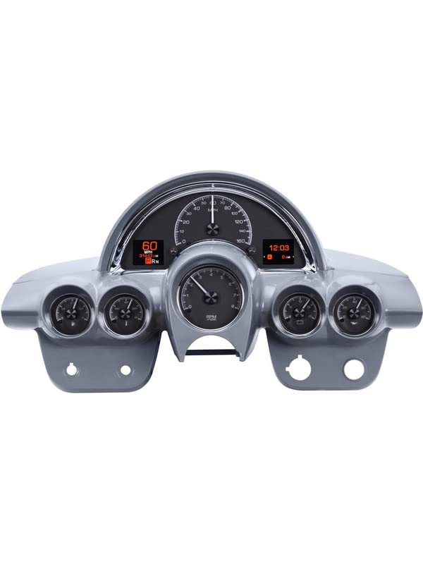Dakota Digital 58-62 Corvette Chevy Car Custom Analog Gauges Black HDX-58C-VET-K