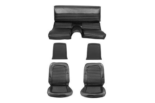 66 Std. Upholstery (Black) Scott Drake (66FB-S-FULL-BK)