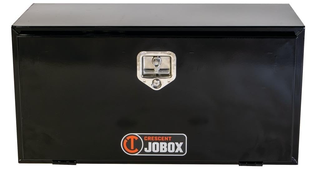 Delta Jobox Crescent Black Steel Underbed Box 24" x 18" x 18" - 790982