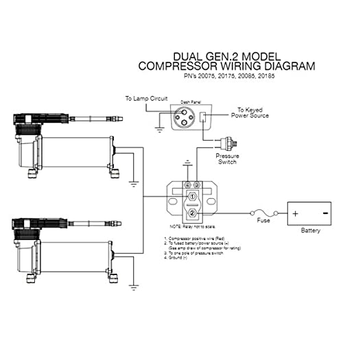 Dual VIAIR Stealth Black 425C Onboard Air System (175 PSI, 4.80 CFM, 58 Amp, 12V, 2.5 Gal. Tank)