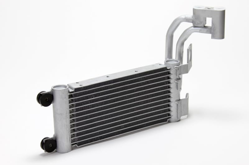 Fluid Cooler CSF, 11.375 x 9 x 1 in, Plate and Fin Type, OEM Inlet/Outlet, Aluminum, Black Powder Coat, compatible with BMW M3 2008-13, Each