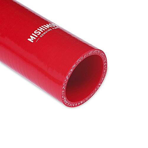 Mishimoto Upper Radiator Hose MMHOSE-MUS8-15URD Compatible With Ford Mustang GT 2015+ Red