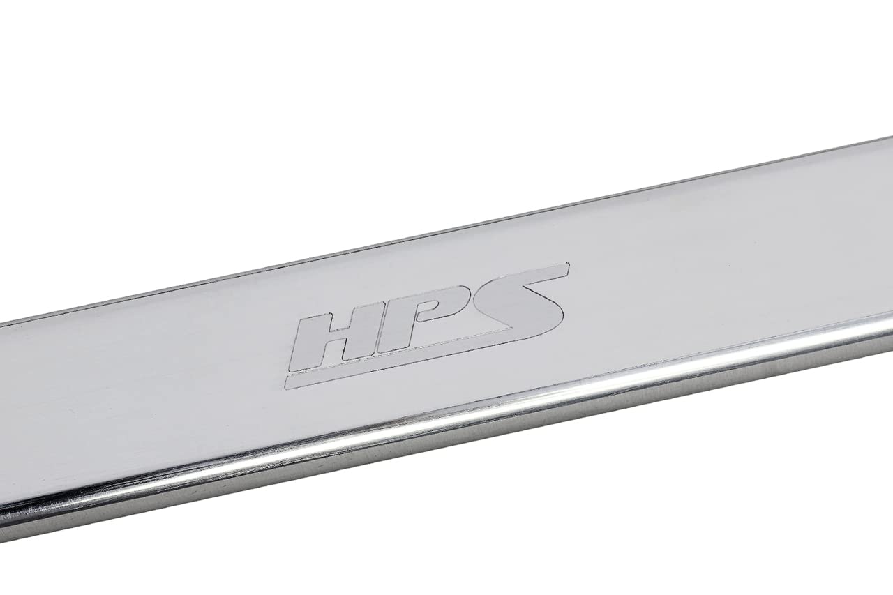 Performance HPS Polished Front Strut Bar Tower Brace Compatible for 2012-2014 Toyota Camry 2.5L, 42-102P