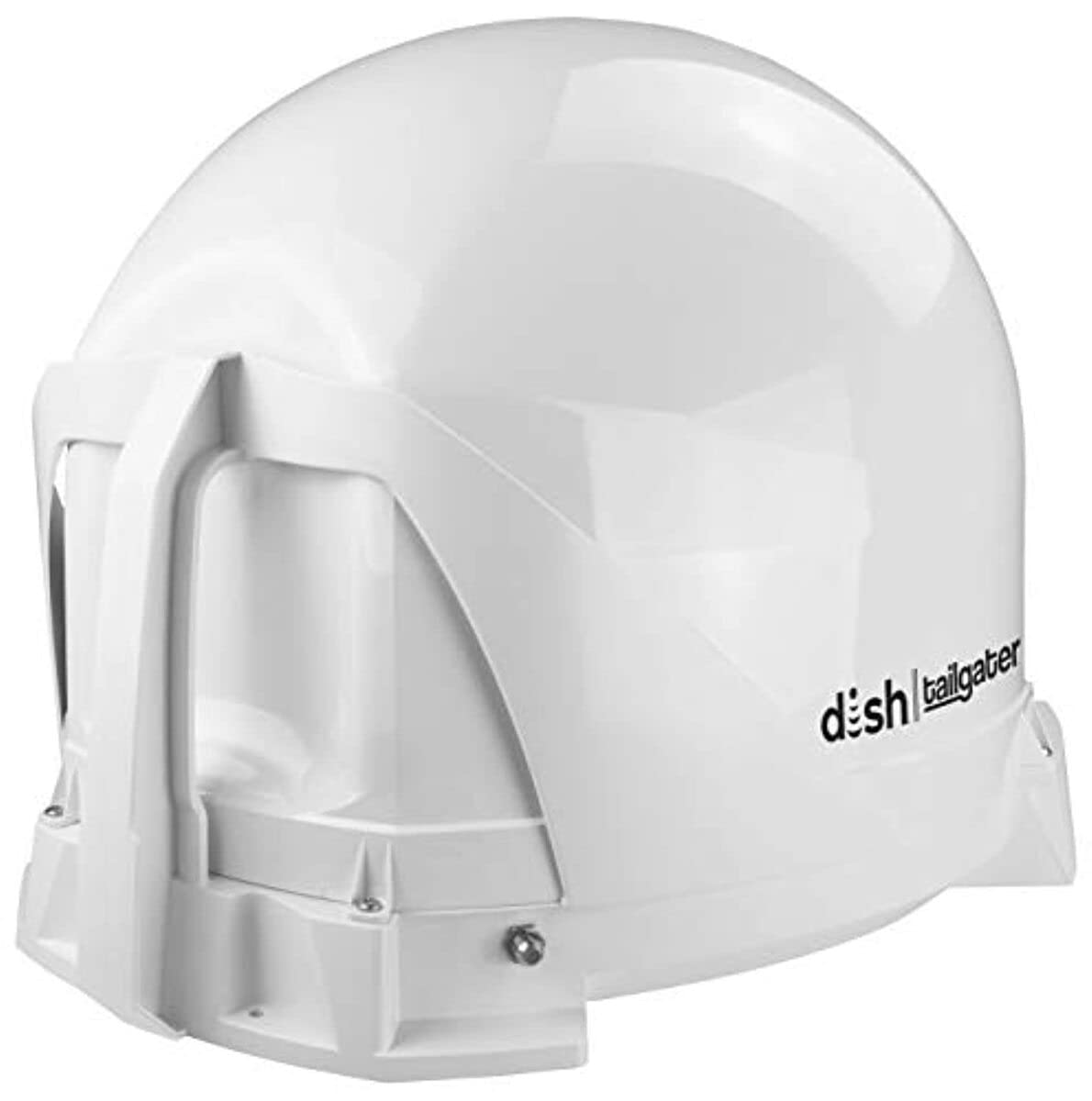 DISH Tailgater Bundle - KING Portable/Roof Mountable Satellite TV Antenna and DISH Wally HD Receiver , White , Western & Eastern Arc Satellites