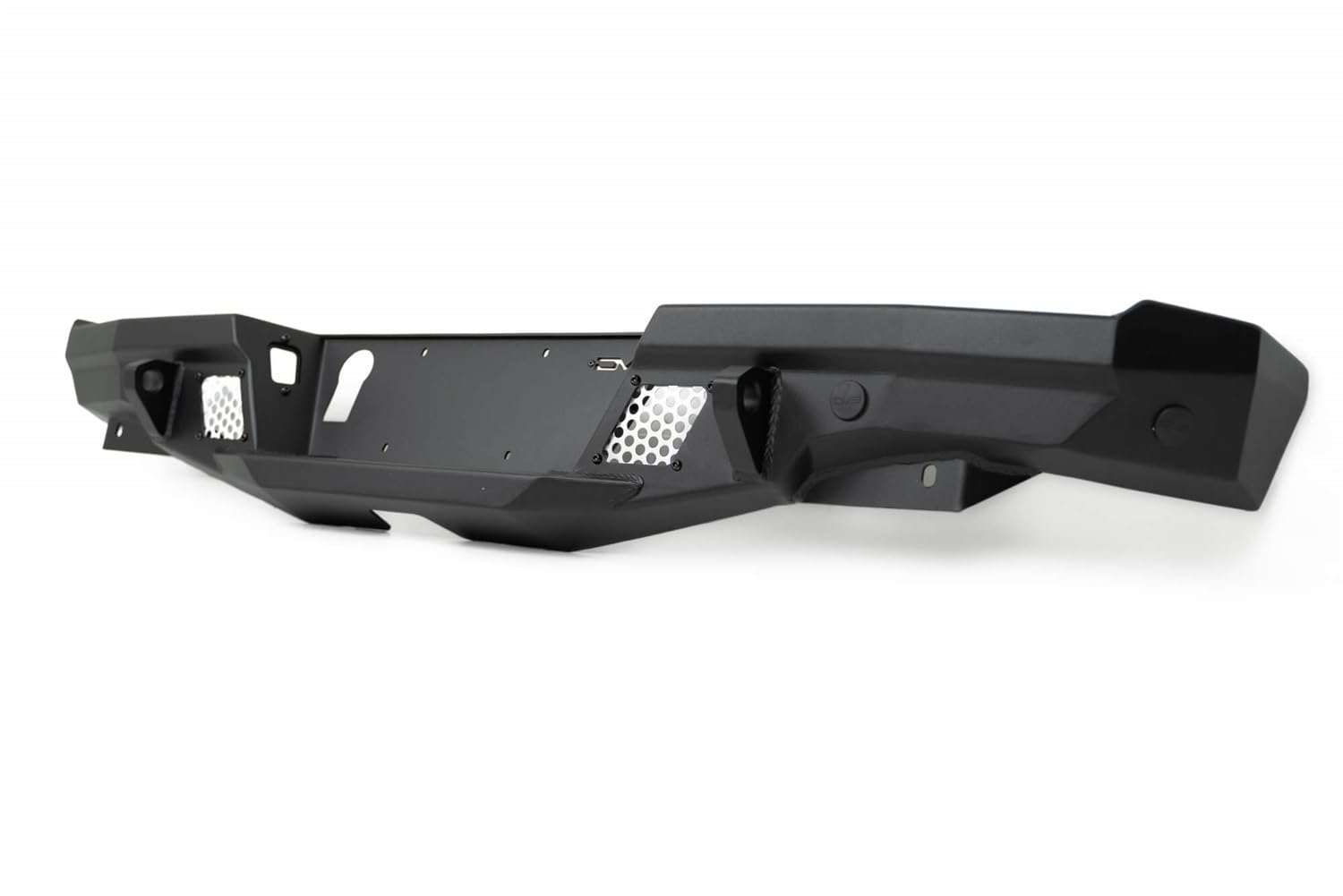 FS-7 Series DV8 Offroad Rear Bumper for the 2020-2025 Jeep Gladiator JT | High Clearance Design | Mounts for Two 3” Light Pods | Compatible with OEM Plate Lights & Trailer Harness Connector