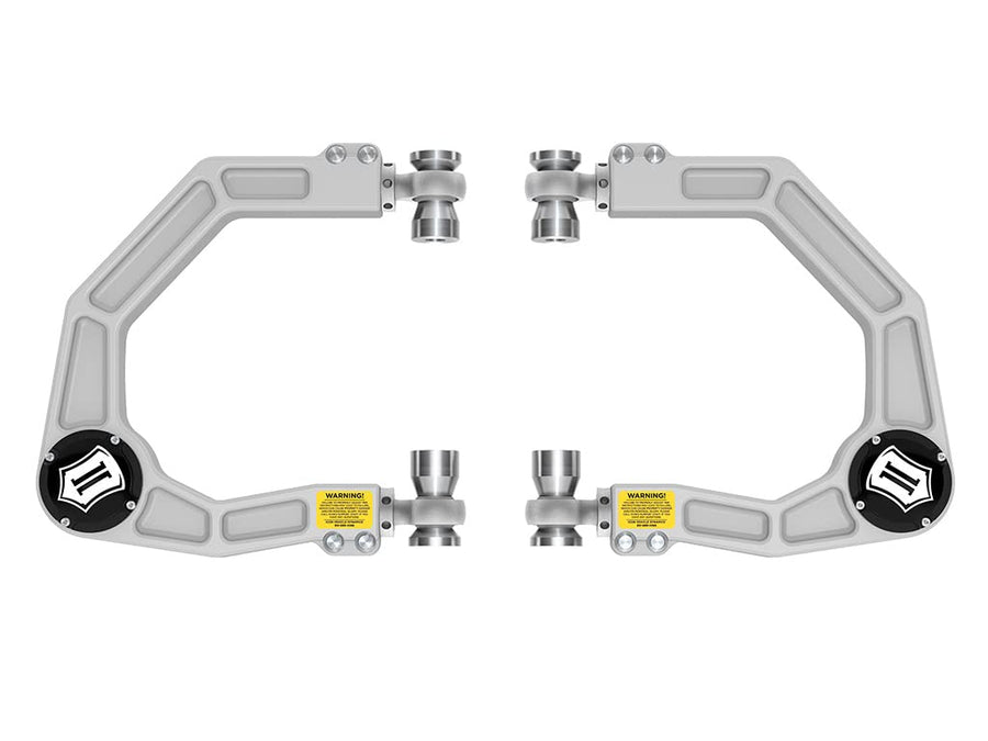 Billet ICON Upper Control Arm/Delta Joint Pro Kit, Compatible with 2021-2022 Ford Bronco, 48500DJ