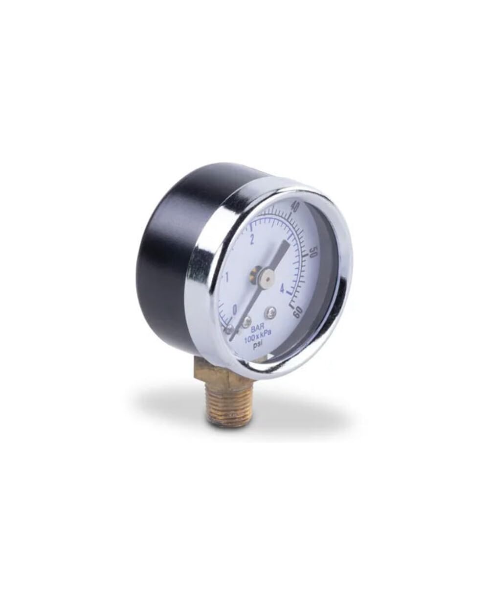 HP6004 Teleflex Gauge Bottom Mount 0-60 PSI