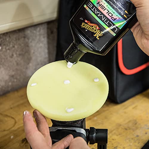 5” Meguiar's Soft Buff DA Foam Polishing Disc DFP5 - Hook and Loop Pad for Use with a 5” DA Backing Plate, Dual Action Polisher, and Light Cleaner or Polish to Enhance Shine