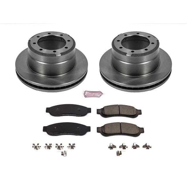 Power Stop Autospecialty KOE5579 Rear Replacement Brake Kit-OE Brake Rotors & Ceramic Brake Pads