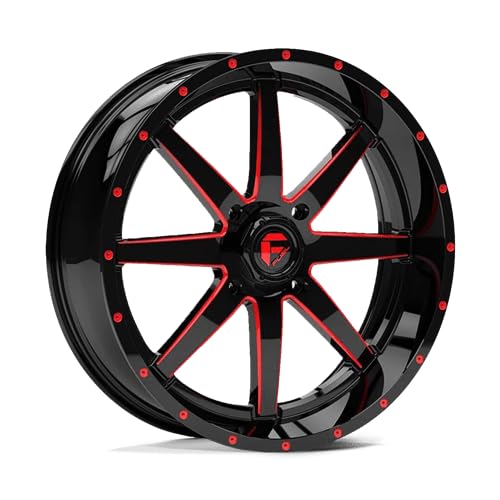 UTV Fuel Wheel D650 20X7 4X156 GL-BLK-MILL-RTTC 13MM