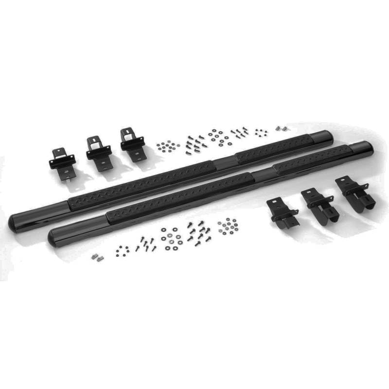 OEM Replica Black Horse Side Steps Black Compatible with 2011-2025 Dodge Durango-9B070203AOV