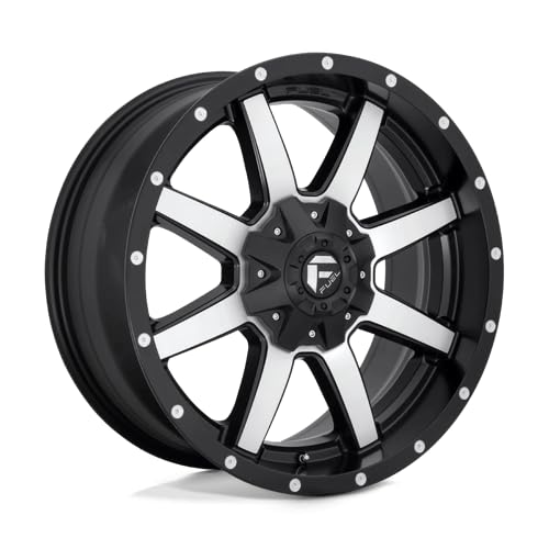 Fuel D537 20X10 8X180 MT-BLK-MACH -18MM - D53720001847 1PC