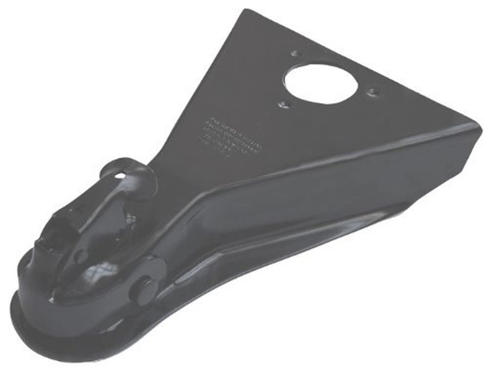 A-Frame Husky Towing 87079 Trailer Coupler Class III/IV, 2 Inch Ball 5000 lb Capacity Flat Lock Weld-On Powder Coated Black Steel
