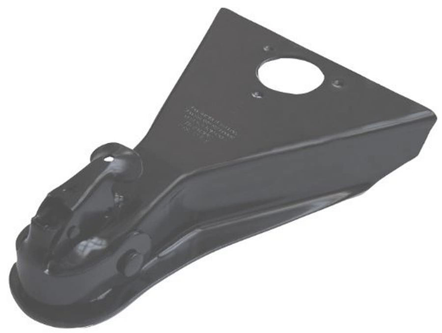 A-Frame Husky Towing 87079 Trailer Coupler Class III/IV, 2 Inch Ball 5000 lb Capacity Flat Lock Weld-On Powder Coated Black Steel