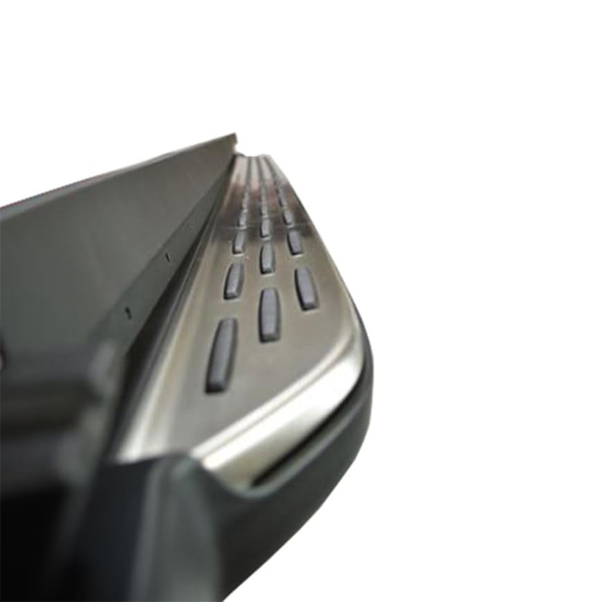 Aluminum Black Horse OEM Replica Running Boards Compatible with 2019-2022 Volvo XC40