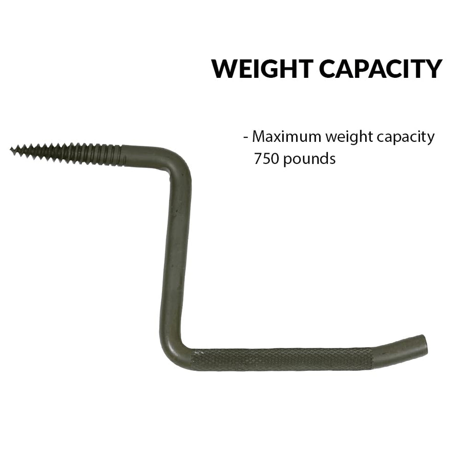 AMERISTEP Durable Hunting Slip-Resistant Easy to Install 750 lbs Capacity Step-Up Tree Step with 4" Step Area - SINGLE STEP, One Size - Pack of 1
