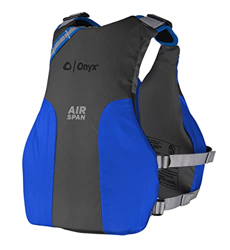 Air Span Onyx Breeze Life Jacket, Blue, XS/SM
