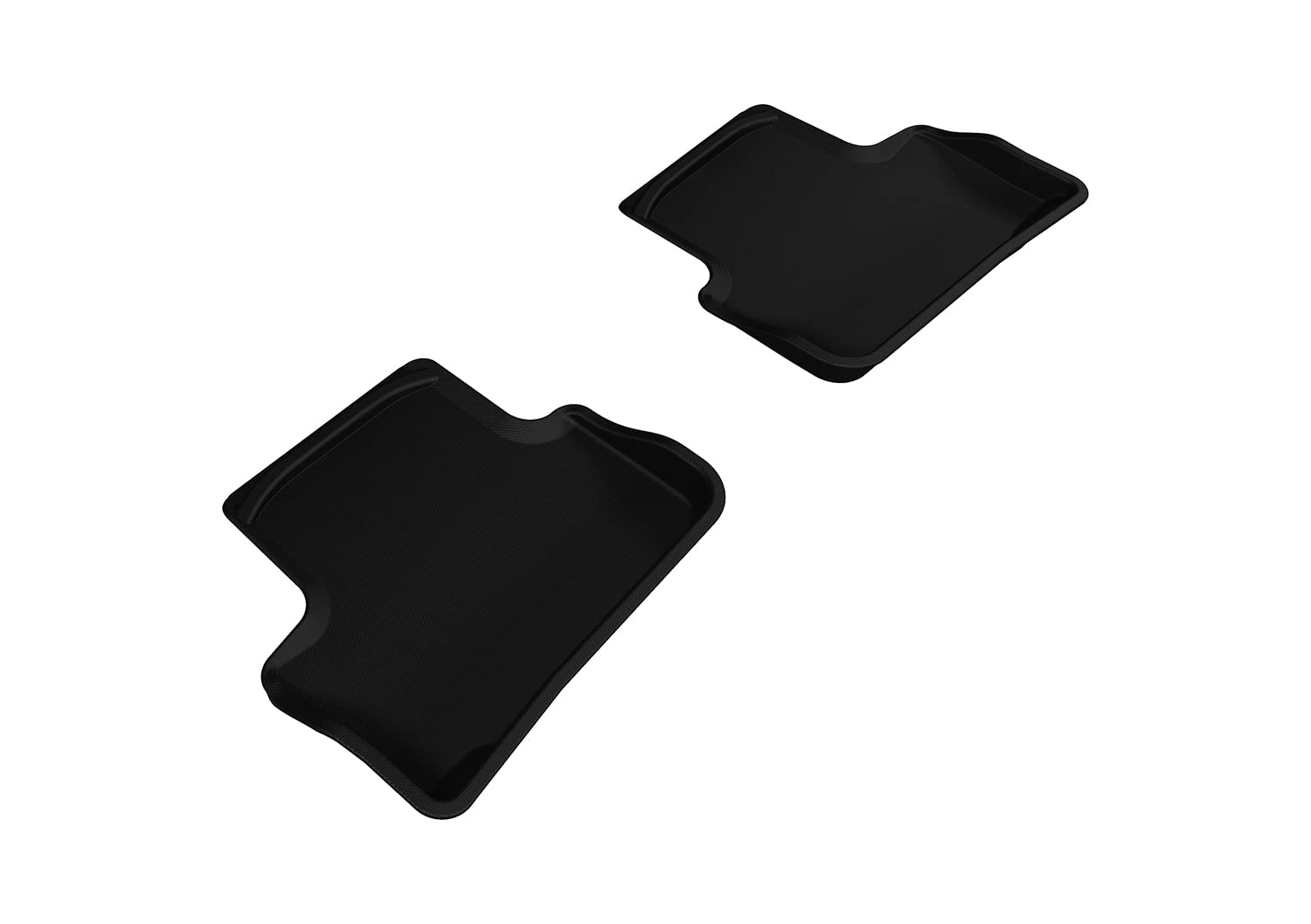 2005-2010 Chevrolet Cobalt 3D MAXpider Kagu 2nd Row Floormats - Black (L1CH01621509)