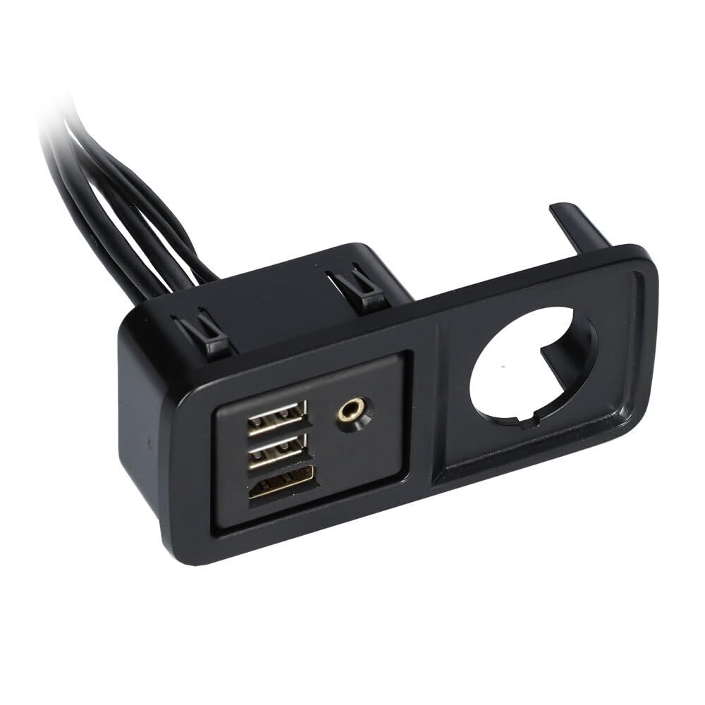 Heise USB/Aux/Hdmi Replacement Panel 3 Feet - Chrysler/Dodge/Jeep Axxess