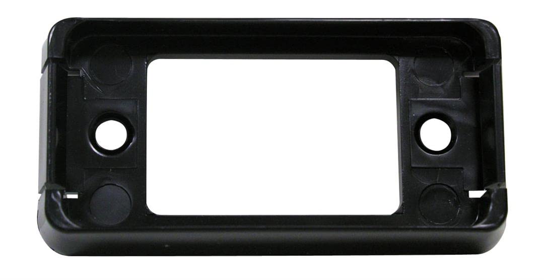 150-13 Peterson Manufacturing Black 2.875"x0.5" Amber Replacement Bracket (Surface Mount), 1 Pack
