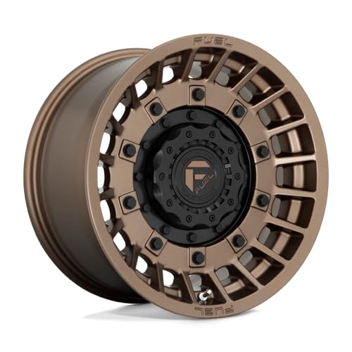 1PC Fuel D725 17X9 5X4.5/5.0 MT-BRNZ-BLK -12MM - D72517902645