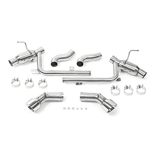 Mishimoto Pro Axleback Exhaust MMEXH-CAM8-16ADTPP Fits Chevrolet Camaro SS Dual Tip 2016-2018 Polished