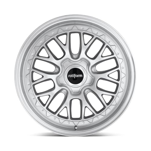 R155 Rotiform 18X8.5 5X112 GL-SLVR-MACH 45MM - R155188543+45
