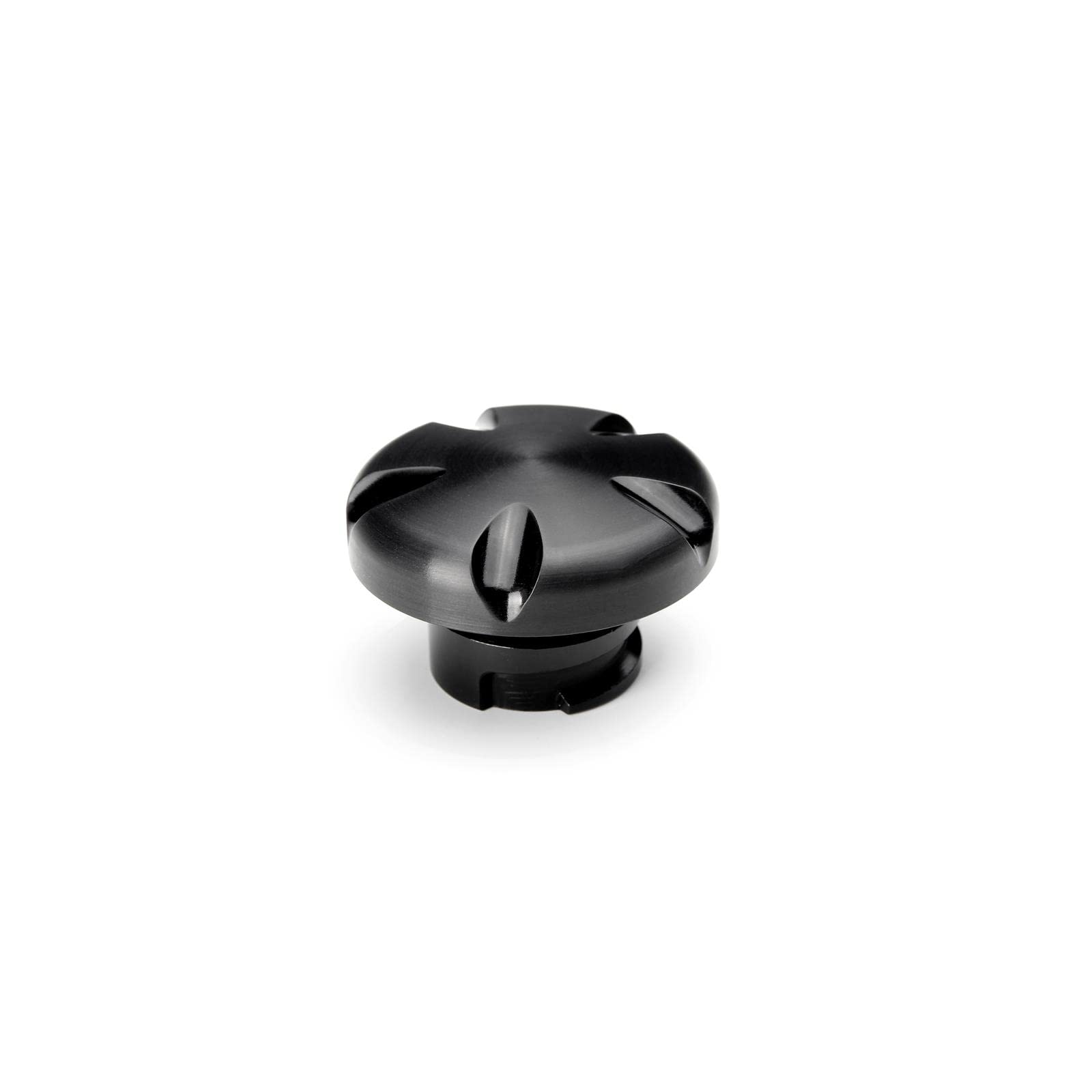 Ls Engine Oil Cap - Groove - Black Lokar Performance Products LSO-01-B