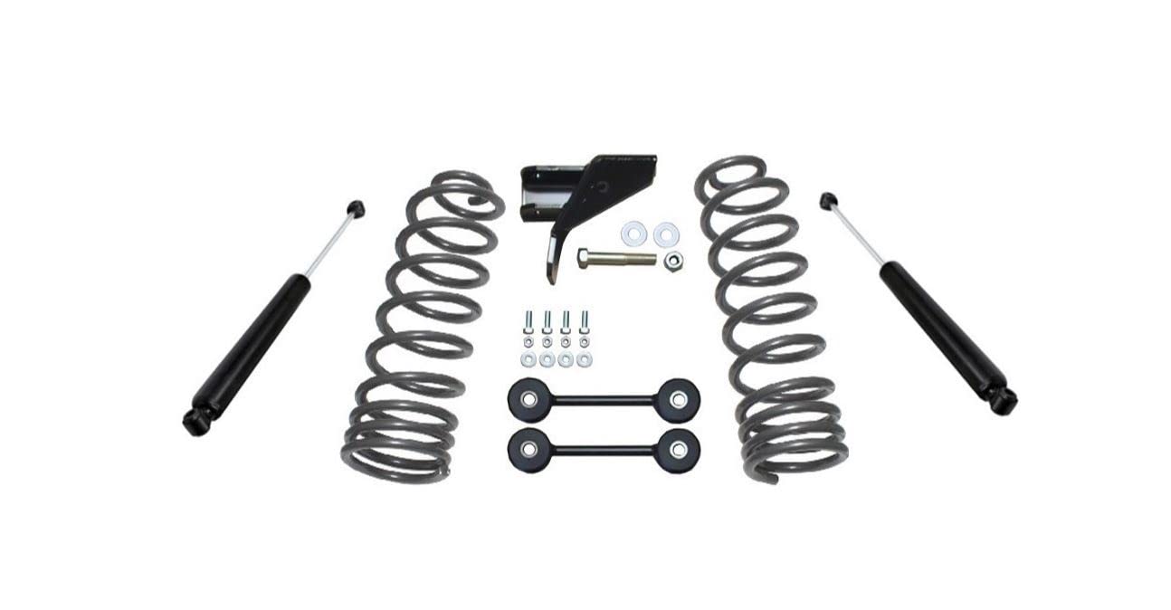 Part# 202740 MAX TRAC SUSPENSION'S is A 4" Rear LOWERING Box KIT Including COILS, TRAC BAR Bracket, SWAY BAR Brackets, & Rear Shocks