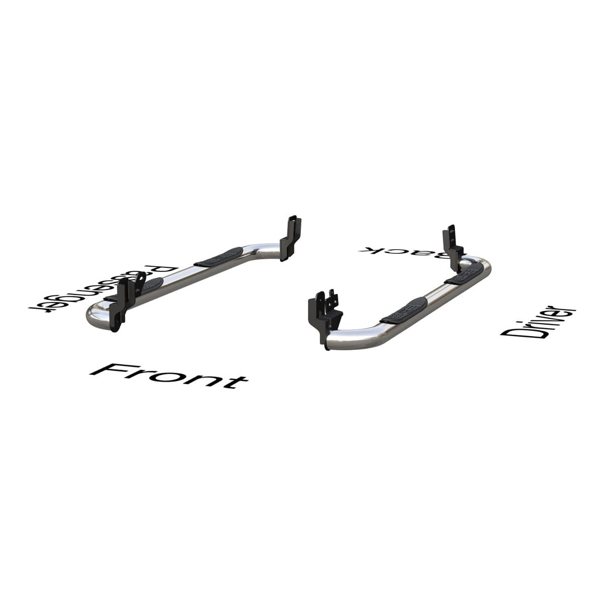 ARIES 205040-2 Stainless, 3In Automotive Sidebars