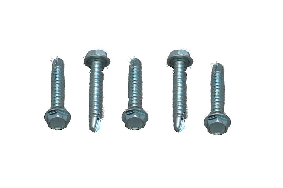 8 X 1 AP Products Hex Washer Head Screw 012DP100