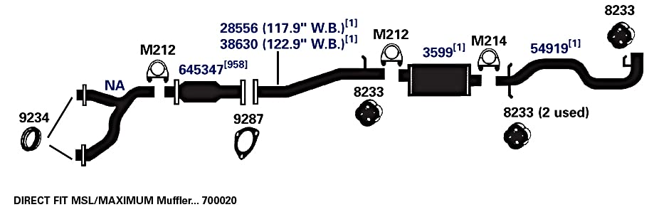 700020 AP Exhaust Products Muffler