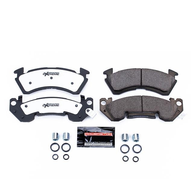 Power Stop Z26 Front Carbon-Fiber Ceramic Brake Pads Z26-614 For Buick Commercial Chassis 1992-1996, Chevrolet Caprice 1991-1993, Chevrolet Impala 1994-1996 [Model Specific]